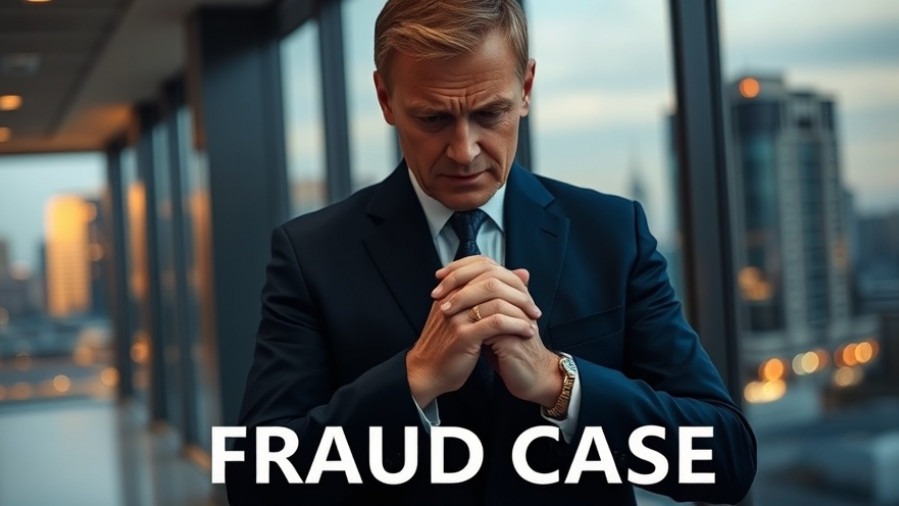 Worried business executive highlighting corporate governance concerns in tech industry.