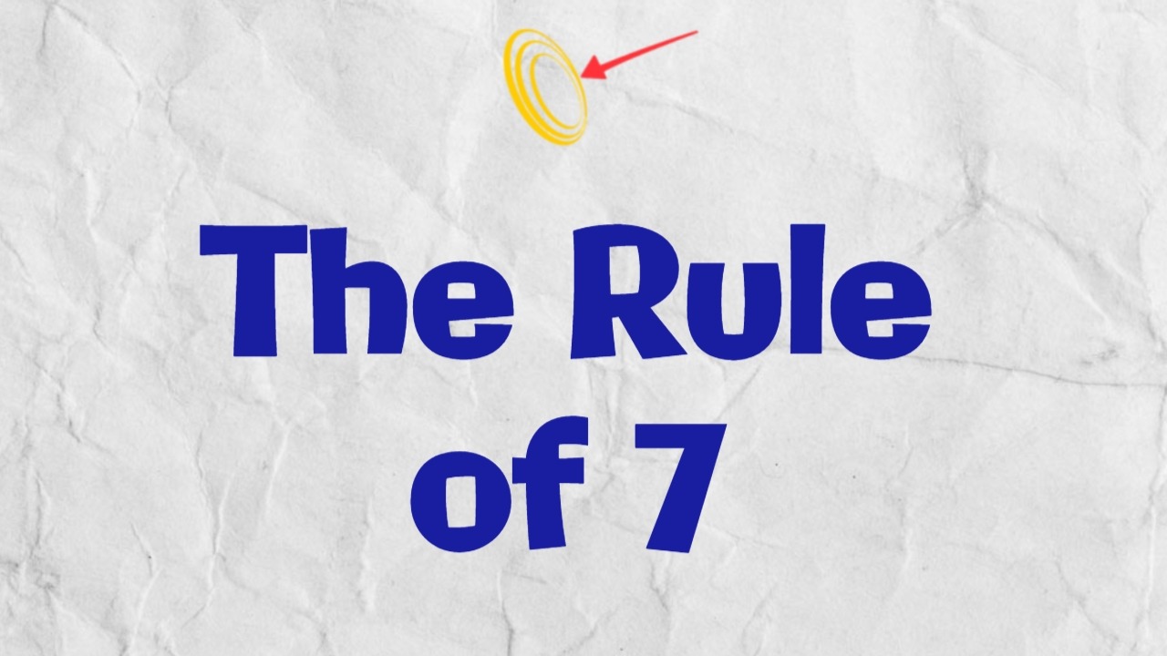 Optometry marketing rule of 7