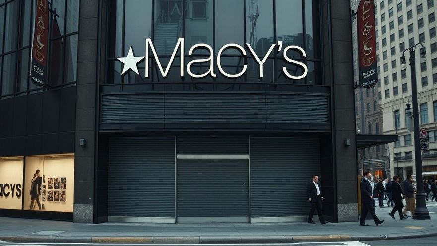 Closed Macy's store in Philadelphia illustrating retail theft impact on urban decline.