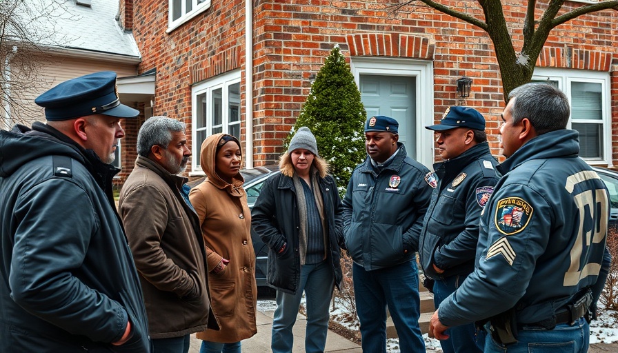 Community addressing youth gun violence with police engagement.