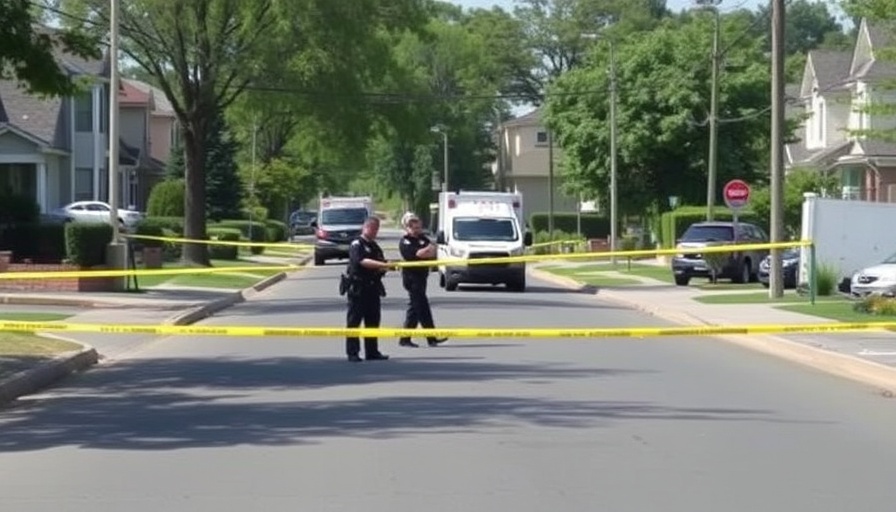 Police activity scene related to Louisiana buffer-zone law.