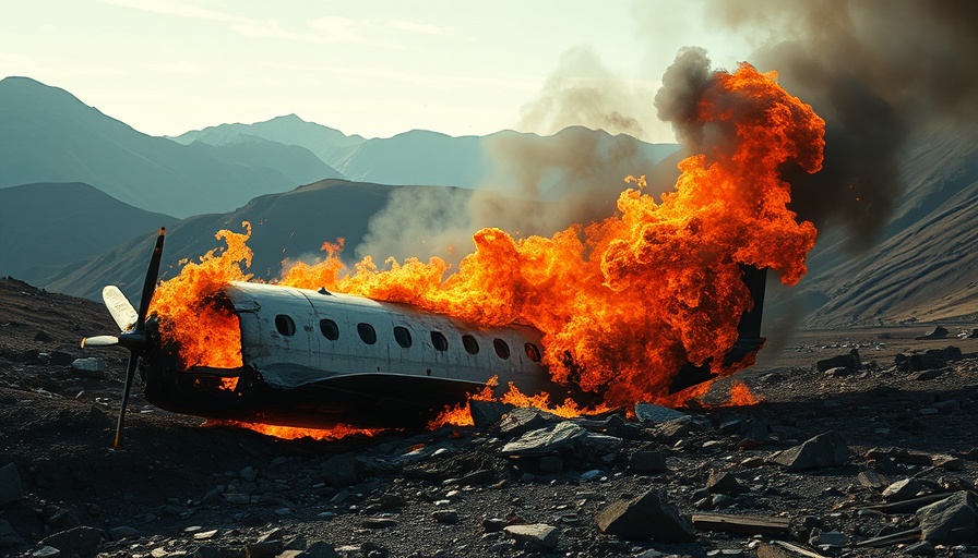 California Highway Patrol Rescue at aircraft crash site.