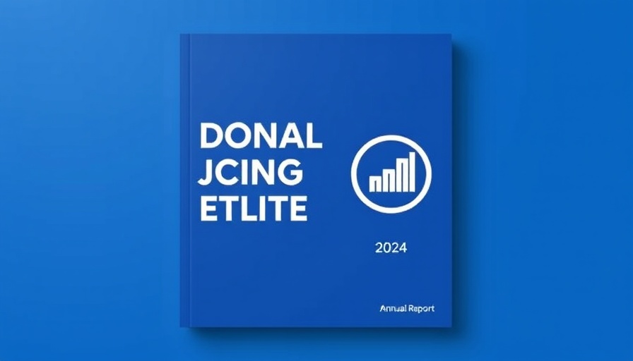 National Policing Institute 2024 Annual Report cover in blue.