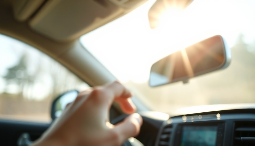 Police use of force incident inside vehicle, blurred view.