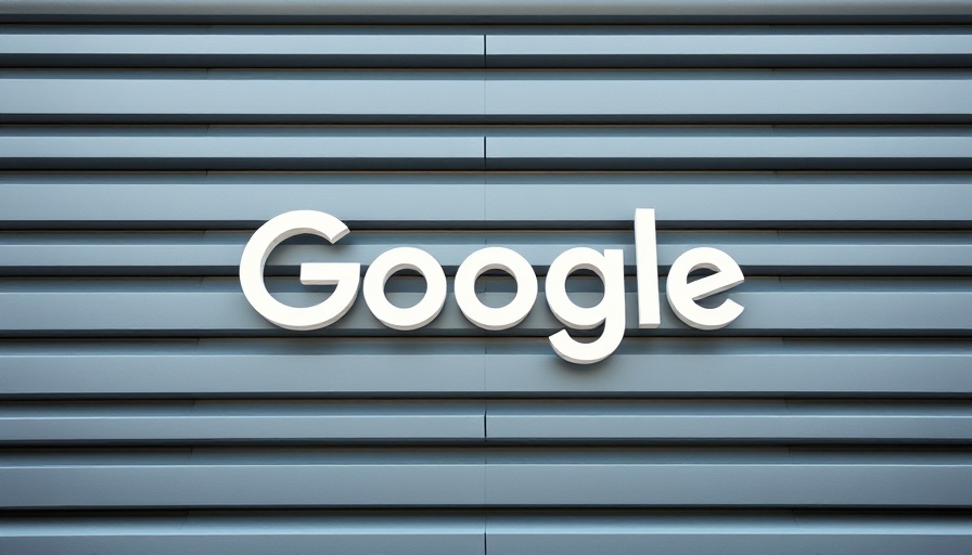 Google Discontinues Page Annotations - Google logo on gray facade.