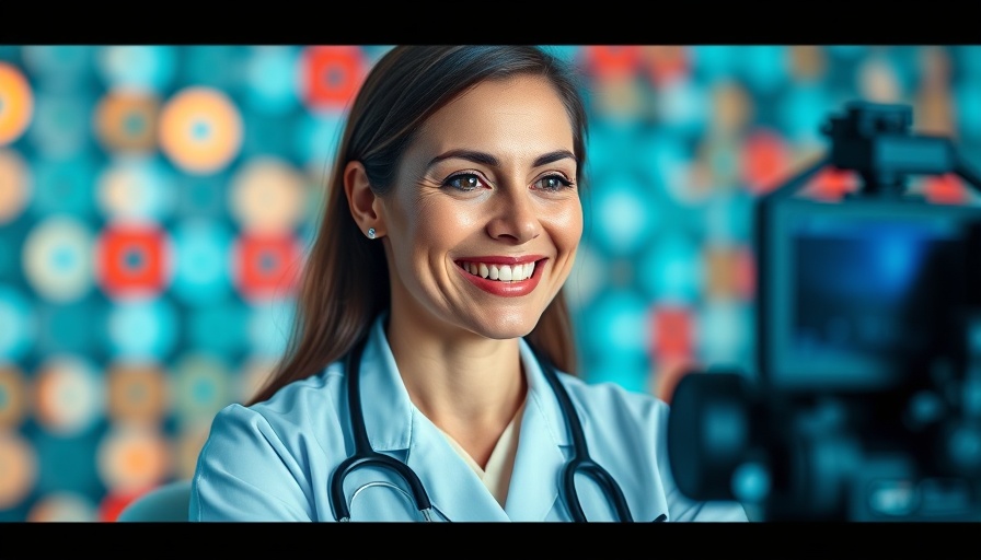 Joy in veterinary medicine exemplified by a smiling veterinarian in an interview.