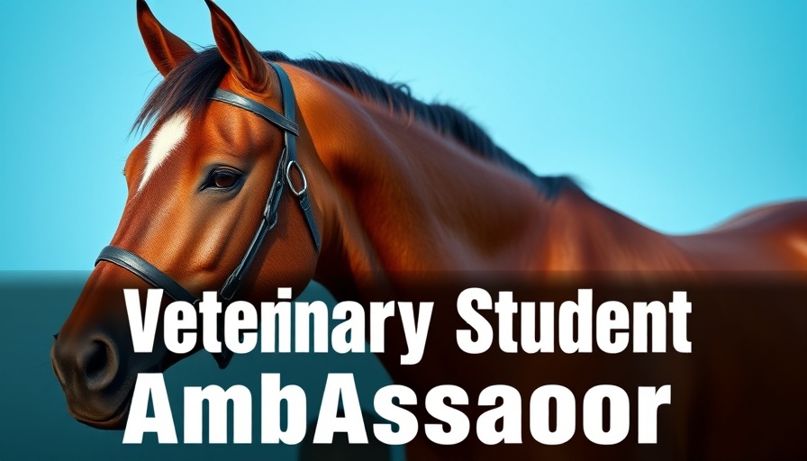Journey to Veterinary Medicine: Student Ambassador with horse