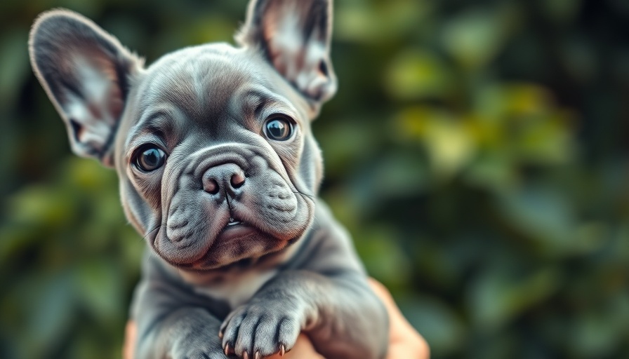 Adorable French Bulldog puppy, 2024 most popular dog breed