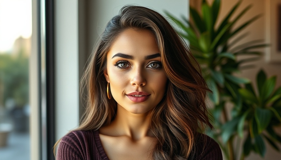 Confident woman magazine cover, professional look