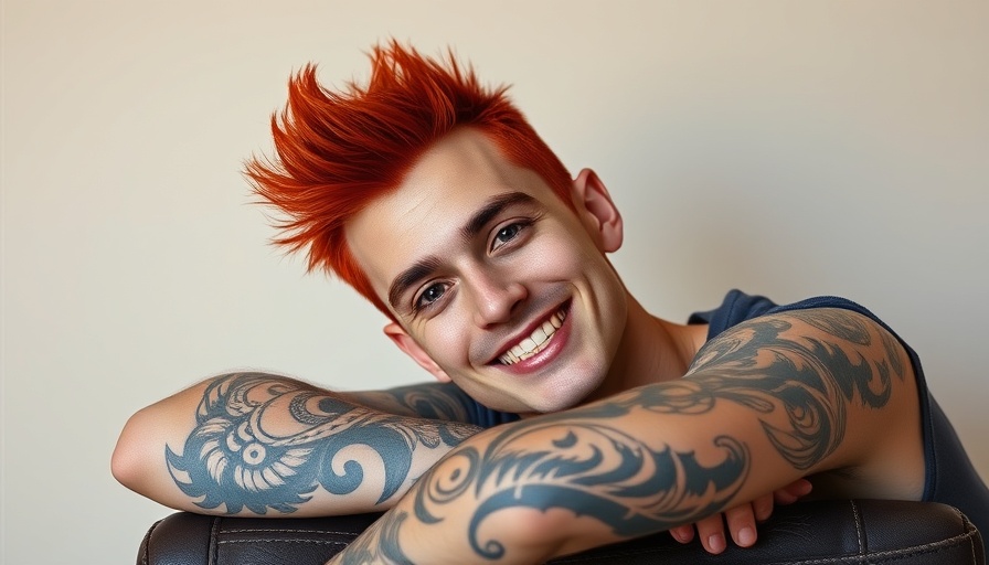Casual portrait with tattoo and red hair, OpenAI for-profit transition.