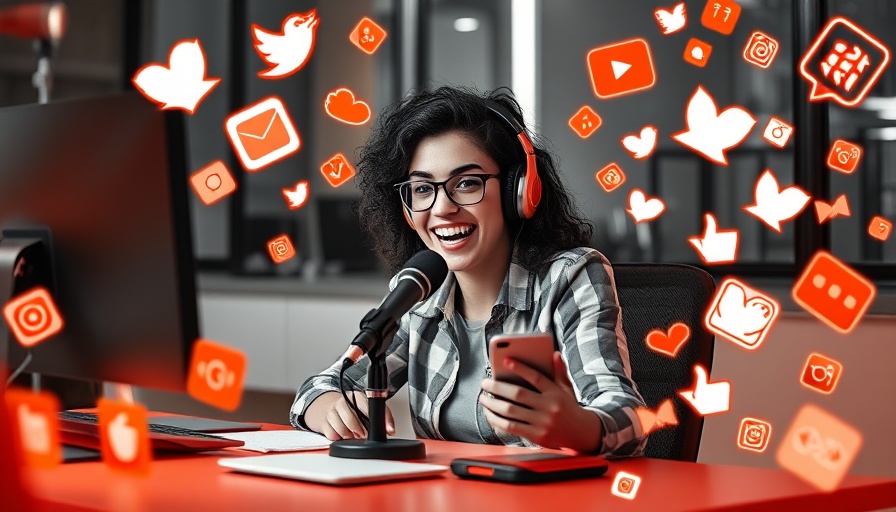 User-generated content in medical aesthetics: Engaged young woman creating content.