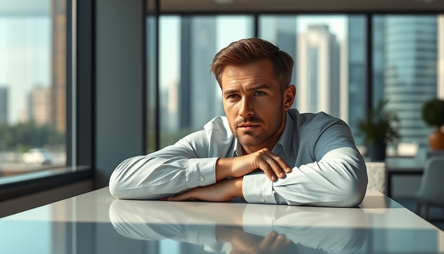 Confident man in a modern office, Shopify AI Integration for Veterinary Clinics