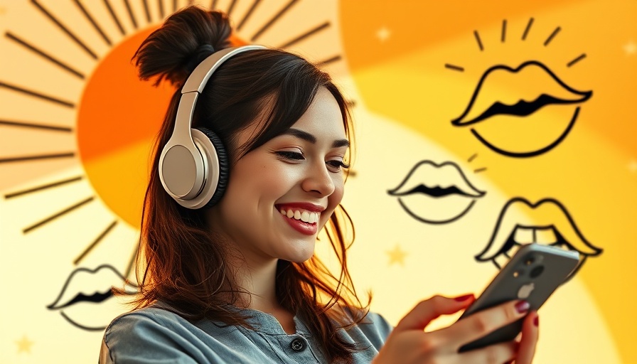 Cultural marketing for veterinary clinics concept with smiling woman on phone.