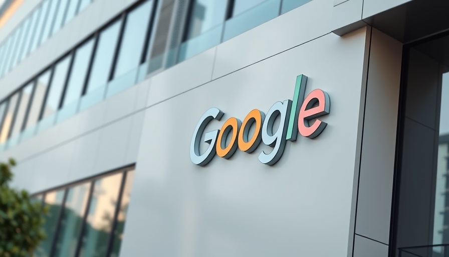 Close-up of Google logo on building, highlighting structured data importance in AI search.