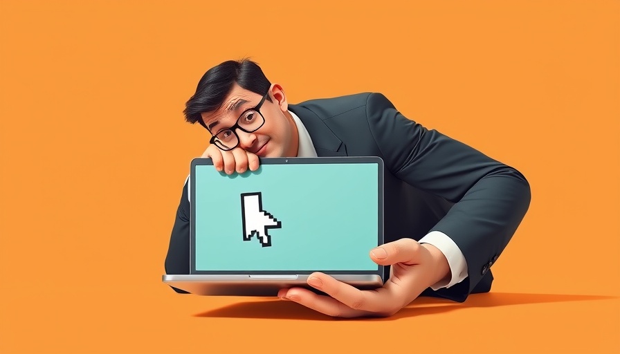 Maximizing Cost Per Acquisition in Veterinary Marketing concept with businessman and laptop.