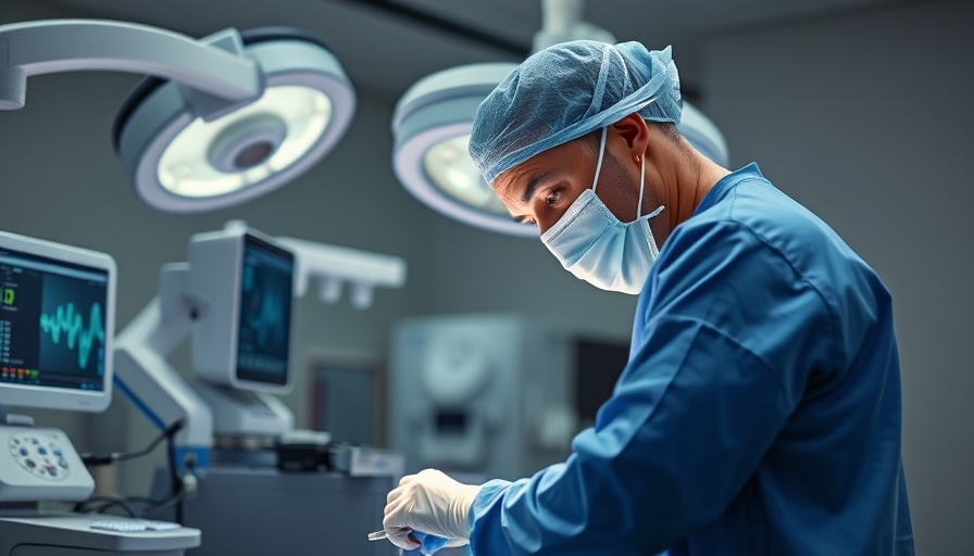 Telesurgery user operating Da Vinci console for advanced surgery.