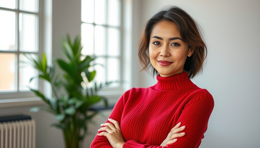 Confident woman on magazine cover, highlighting female founders.