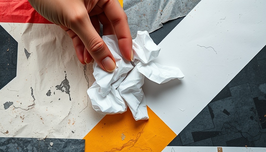 Modern collage of a hand with paper symbolizing soft 404s crawl budget.