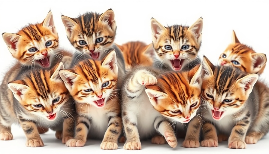 Feline care in veterinary clinics: Kittens showing unfriendly behaviors