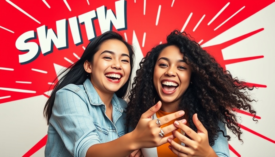 Gen Z marketing strategies visual, young woman with pop-art style.