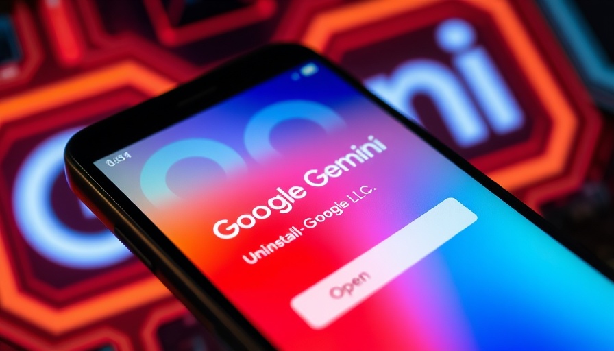 Google Gemini app interface close-up, showcasing personalization in veterinary clinics.