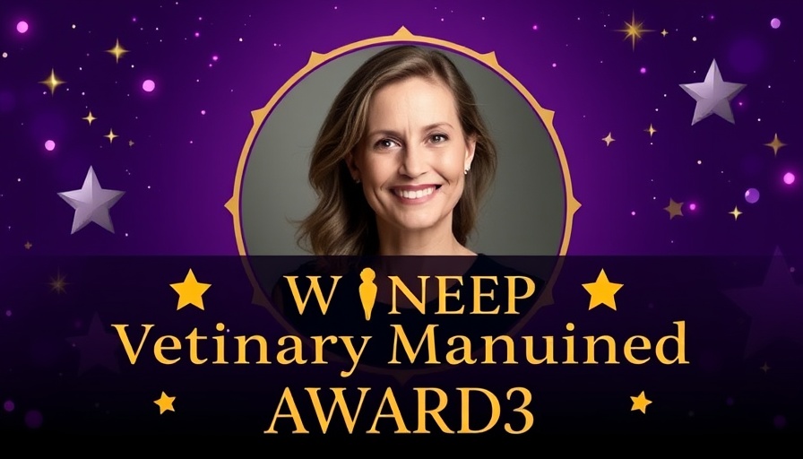 Veterinary Practice Management Success award 2025 winner.