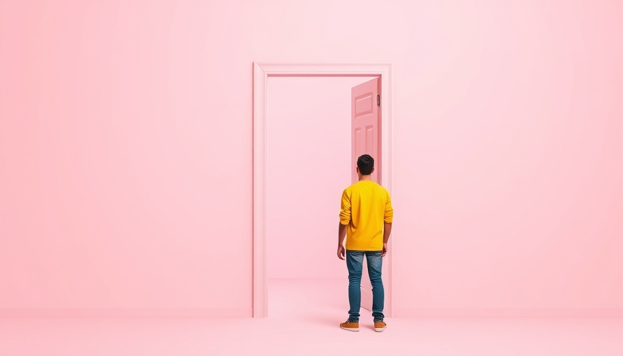 Impact of layoffs on veterinary practices symbolized by an open door.