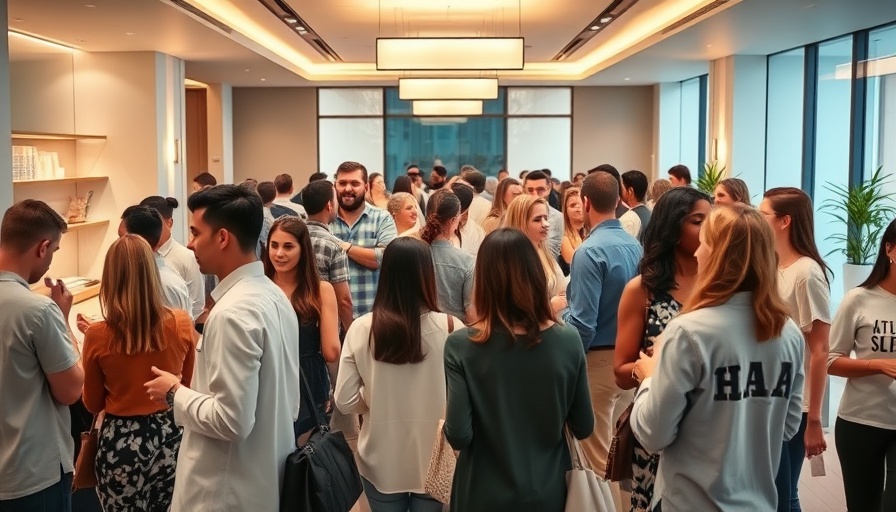 Community engagement in MedSpas with diverse group socializing.