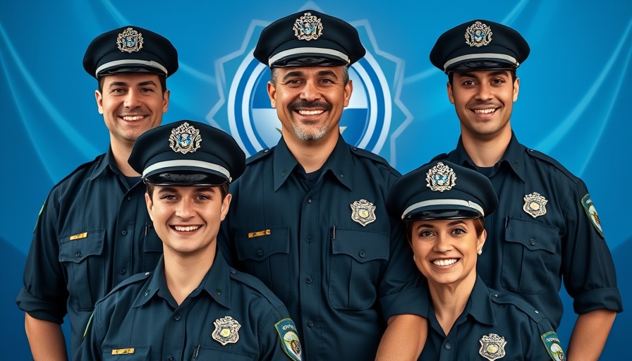 Officers of the Month July 2025 montage, community trust in policing.