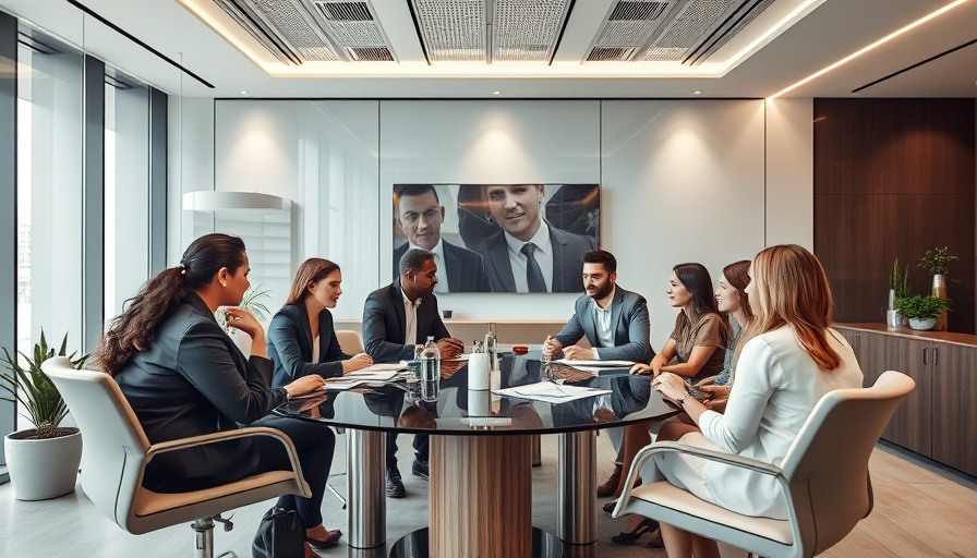 Leadership development in MedSpas meeting room with professionals
