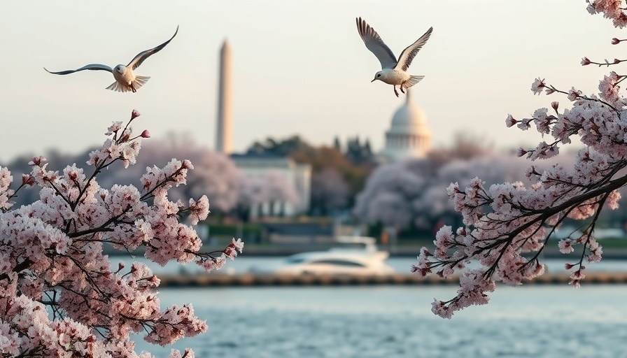 Fetch National Harbor 2025 preview with cherry blossoms.