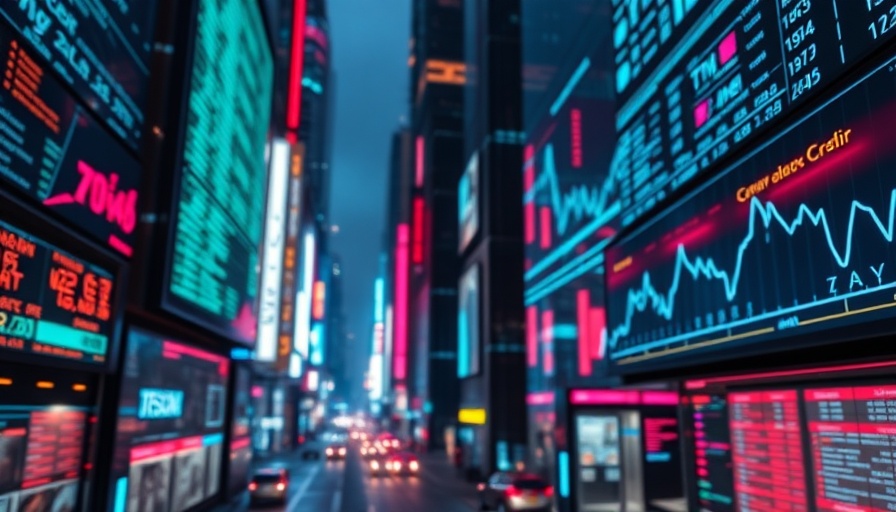 Futuristic data tracking and analysis concept.