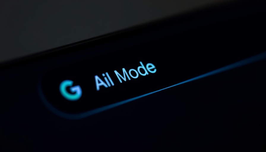 AI Mode in Chrome's Address Bar showing Google search interface.