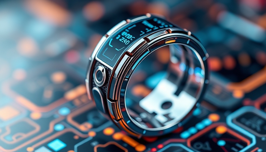 Sleek wearable tech symbolizing Oura revenue growth trends.
