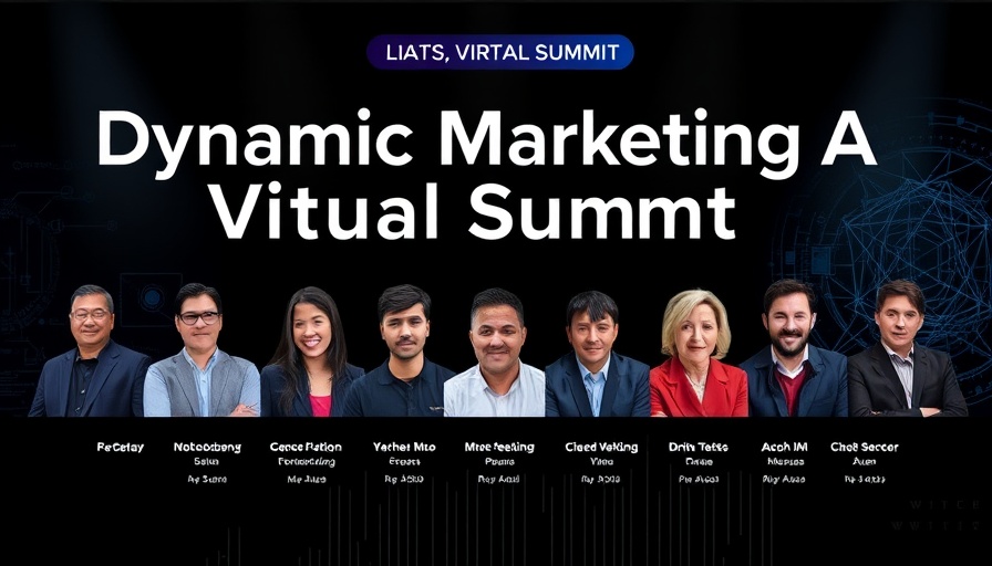 Medspa marketing virtual summit banner with diverse speakers.
