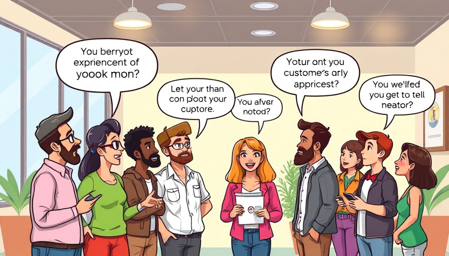 Cartoon depicting conversation about betting on customer experience.