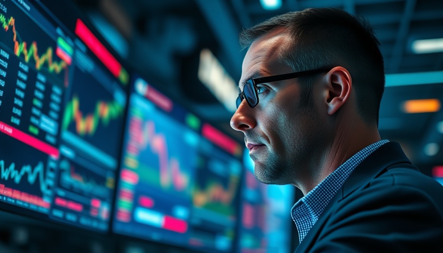Stock trader analyzing market during Trump tariff pause-induced surge.