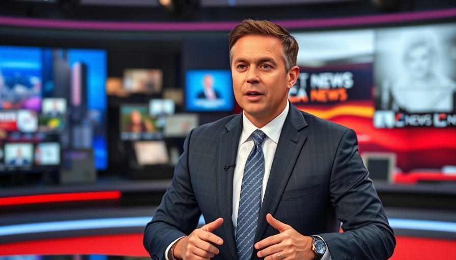 Nathan Benderson Park Expansion covered by a news anchor in studio.
