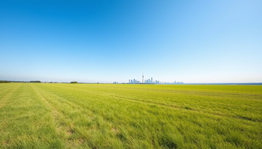 Open field from old landfill to transform into youth sports complex.