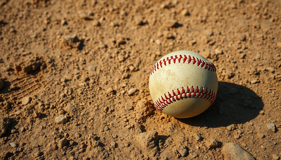 Worn baseball on dusty field under bright sun, Sun Coast recent news
