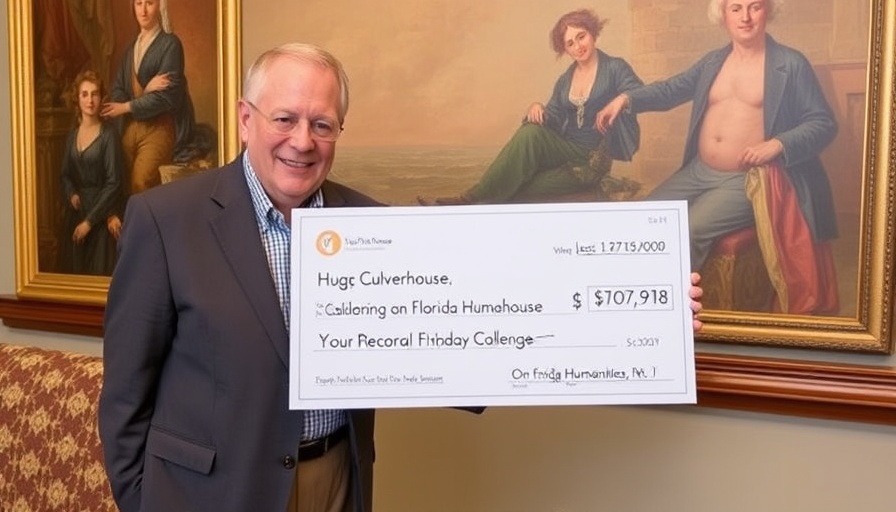 Hugh Culverhouse Jr. Matching Challenge Results in $707,938 in Contributions to Florida Humanities