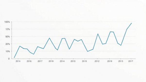 Business evaluation line chart with data fluctuations over a year.