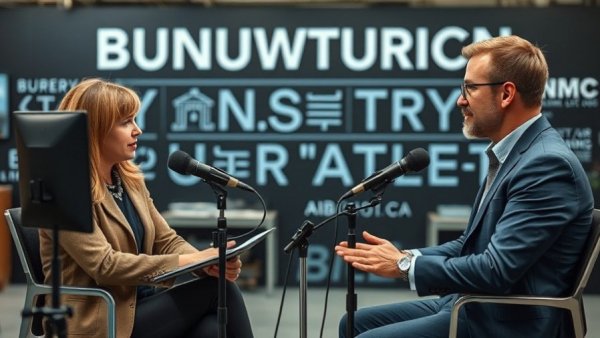 Professional discussion on fastening technology in manufacturing with technical displays.