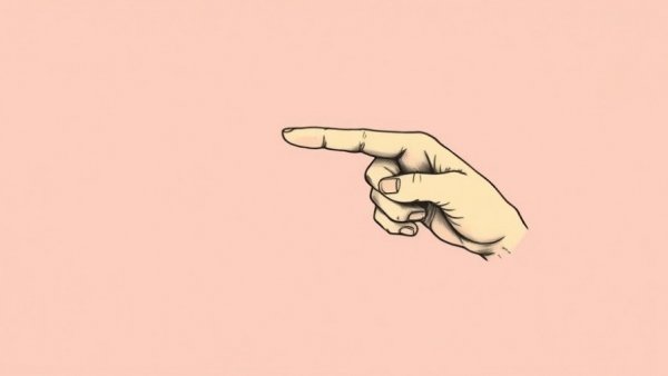 Three vintage pink hands pointing, agentic AI business transformation