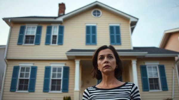 Georgia Squatter Reform Act - house and concerned woman indoors.