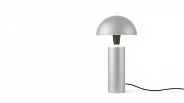 Modern portable cordless lamps in sleek design on white background.