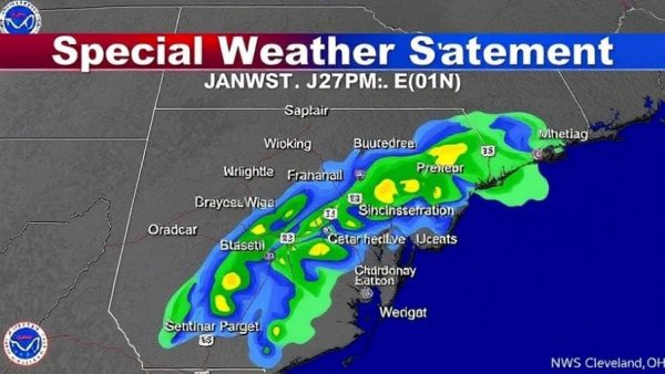 Special Weather Statement issued January 27 at 5:27PM EST by NWS Cleveland OH