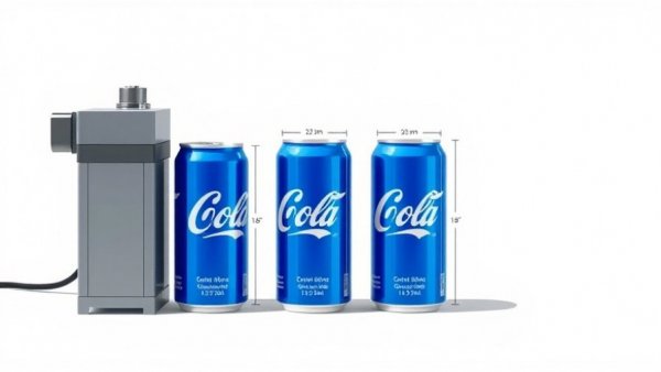 Servo press vs cola cans height comparison in manufacturing.