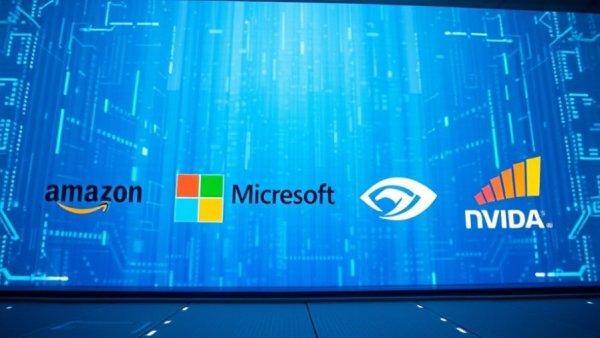 Tech company logos on stock market display, illustrating Tech IPO hype vs. corporate debt financing.