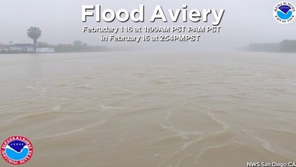 Flood Advisory issued February 16 at 11:59AM PST until February 16 at 2:54PM PST by NWS San Diego CA